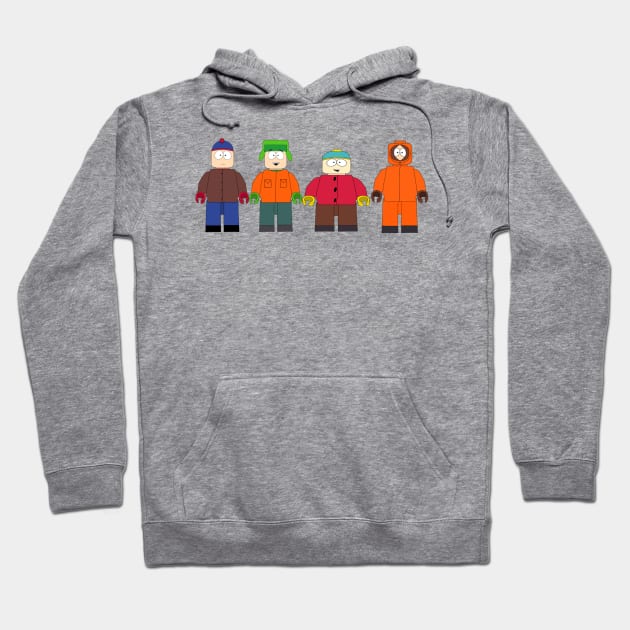 LEGO South Park Hoodie by Bridge_the_Ink